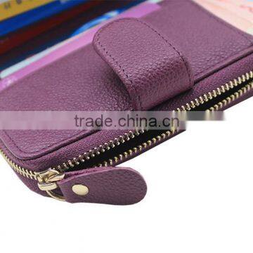 New Arrival Design Genuine Leather Lady Wallet photo-6