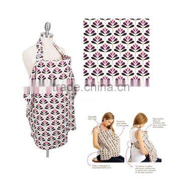 various design print 100% cotton nursing cover