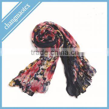 newest 2016 summer season flora design lady scarf