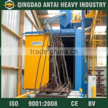 Q69 H beam shot blasting machine/shot blaster for sale for Large scale H steel