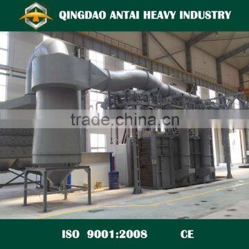 Q38 & Q48 series continuous hanger type shot blasting machine