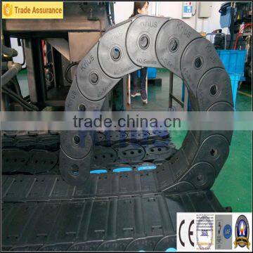 CNC large plastic cable carrier chain