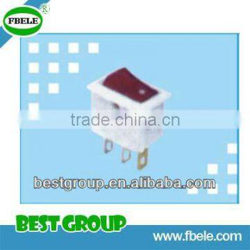 [Direct Manufacturer] T85 6/10/16A 125/250VAC 2/3/4/6 pins 2/3 ways illuminated Rocker Switch SMRS-101N-1