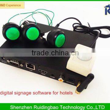 RDB 2014 New product digital signage software for hotels China supplier