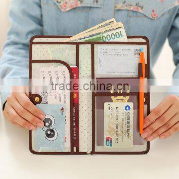 Mult Nice Colors Faux Leather Hot Selling Travel Passport Holder photo-3