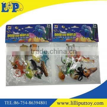 Deep Sea World Colorful Tropic Fishes Toy Animal photo-3