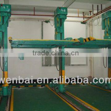 Boeloe non avoiding 1 post 2 deck car parking equipment indoor installation