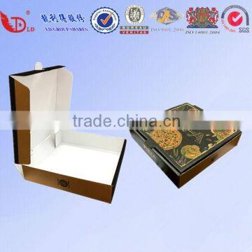 Customized Recyclable Corrugated Paper Pizza Box Hot Sale Custom 8",10",12'',14'' Square Brown Corrugated Paper Pizza Box photo-2