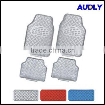 CM4001B PVC Transparent Floor Mats Aluminium Floor Car Mat Plate