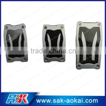 Carbon Fiber Fuel Brake Foot Pedal Universal