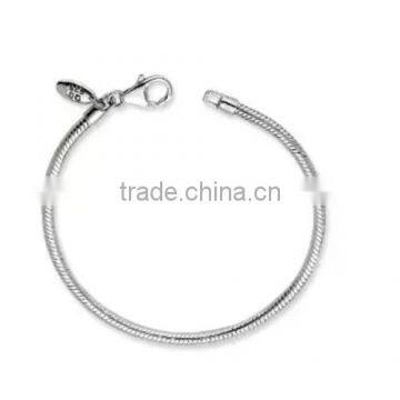 Sensuous 925 Sterling Silver Bead Bracelet for girl