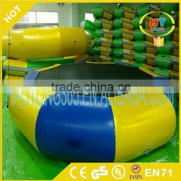 Inflatable Adult and Kid Bouncer Jumping Bed Water Park Floating Water Trampoline for Sale photo-2