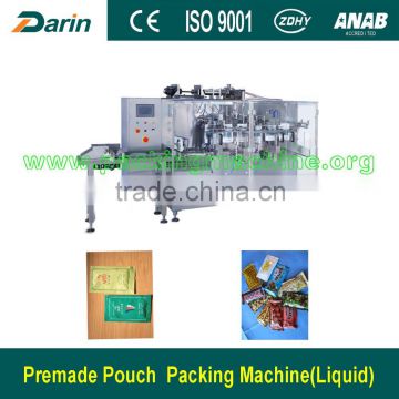 automatic horizontal stand up pouch packing machine