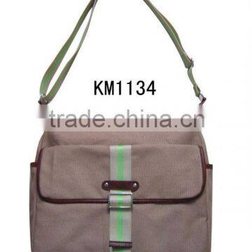 2013 best selling waxed canvas messenger bag