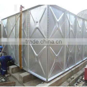 High Quality Galvanized Water Tank/facoty Outlet 1.22*1.22m Panel Galvanized Water Tank