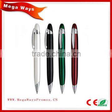 factory customized logo Ballpoint Pen new metal pen