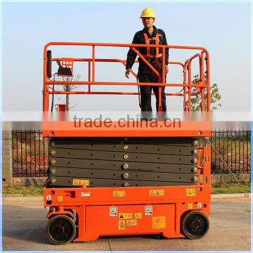 Small safety electric scissor lift