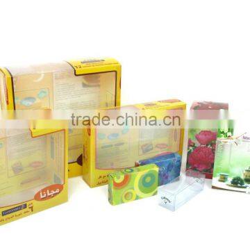 Competitive PVC/Pet Plastic gift package box