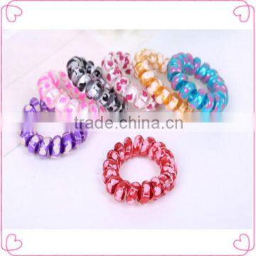 Long elastic baby elastic hair accessories,plastic hair band sale