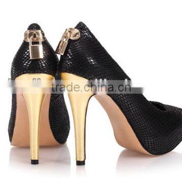 New Arrival Gridding Design Indonesia Shoes for Women Manufacturers Price photo-4