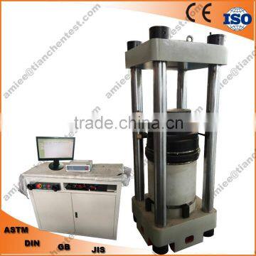 300T Cement Compression Strength Testing Machine Electro Hydraulic Computerzied Type