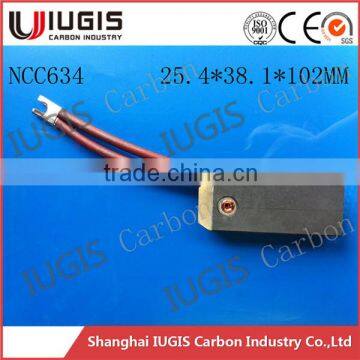 25x38x102 Carbon brush for single phase motor