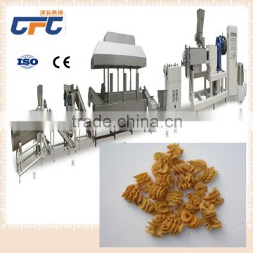 Small Scale 100~150kg/h Automatic Sale Crispy Snacks plant