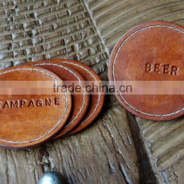 Leather Coaster 12