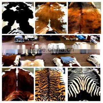 The traditional natural cowhide - Authentic Cow Rugs from Brazil - The best cost x benefit -