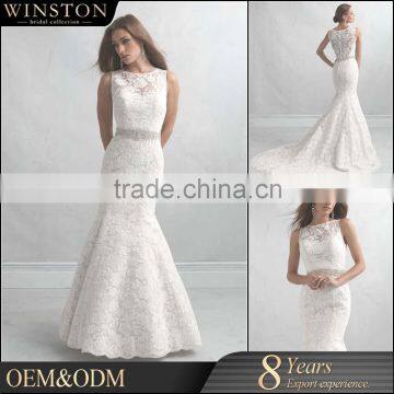 New Luxurious High Quality wedding dresses with transparent bodice pearl & diamond for sale online