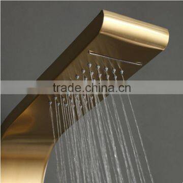 Building Materials Golden Set Column Shower Panel Y-009