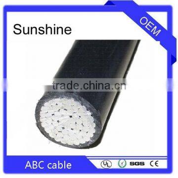 Aerial Bundle Cable Armored Triplex Drop NFC33-209