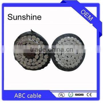 aerial bundle cables 1/2/3/4/5 core Triplex drop IEC62004