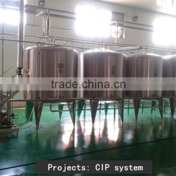 Automatic stainless steel CIP plant