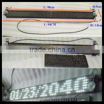 12/24V Keyboard P14-6x64 white SMD in super brightness Vehicle LED display board