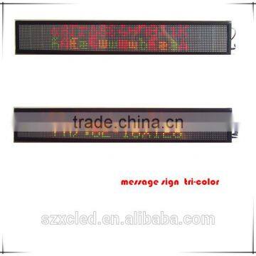 Indoor Moving Sign Message Board 16*128 Dots p7.62