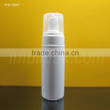 180m White Plastic Foam pump Bottle for cleansing foam