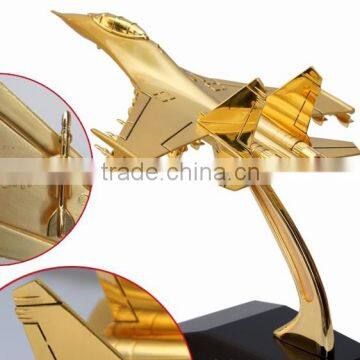 Metal Works 3D Sukhoi Su30MKK Aircraft Mode Gold Plated photo-2