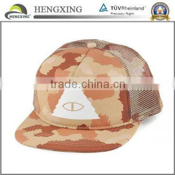 High quality print trucker hat mesh baseball cap