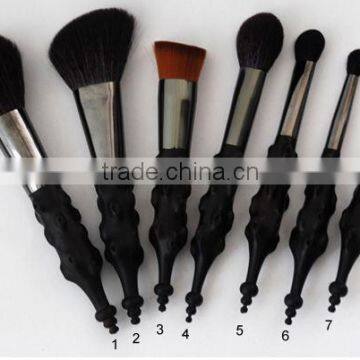 hot sale makeup brush stand 7 pieces natural hair