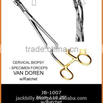 van doren, cervical biopsy specimen forceps, biopsy forceps,