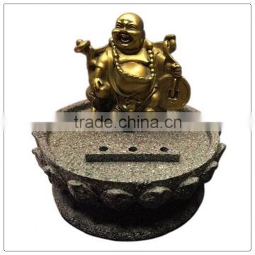 Chinese mini Buddha,happy buddha statue ,luckly buddha Incense Sticks Holder