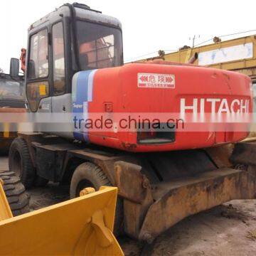 Used Hitachi EX100WD-2 Wheel Excavator Hitachi EX100WD photo-2