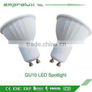 modern 7W wide degree led pure white gu10 light