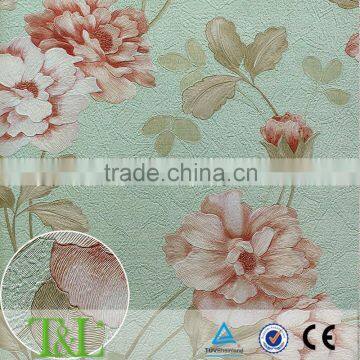 Shanghai modern design damask wallpaper wholesale