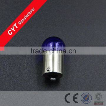 Easy Install 10/5W 12V BA15S Blue Halogen Bulb Car Light Motorcycle Fog Lights Turn Signal Lights
