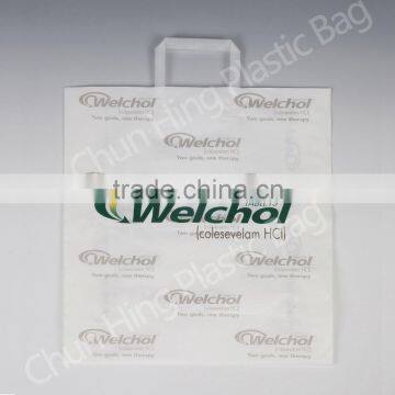 Plastic Shopping Bag With Softloop Handle