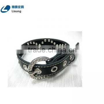 Wholesale Cheap Rhinestone Western Leather Dog Collars