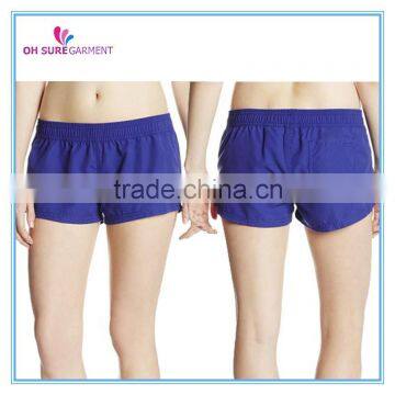 100% polyester sports shorts womens board shorts