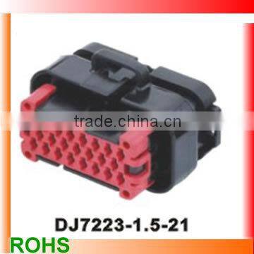 female electrical wire connector for car, 23 Holes connector with snap knob